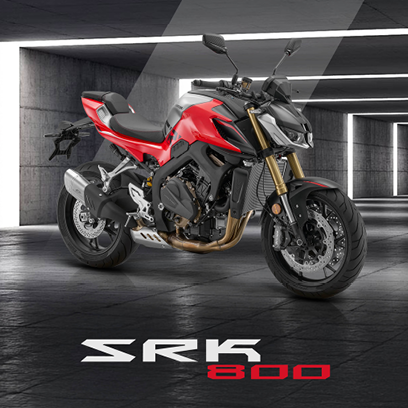 La SRK 800 : le nouveau roadster sportif de QJMOTOR
