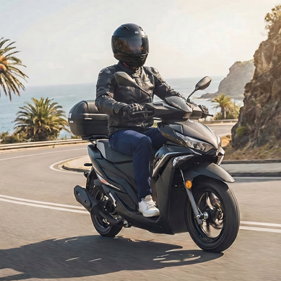 LTS 50 S : le scooter urbain de 50cm3 moderne et accessible